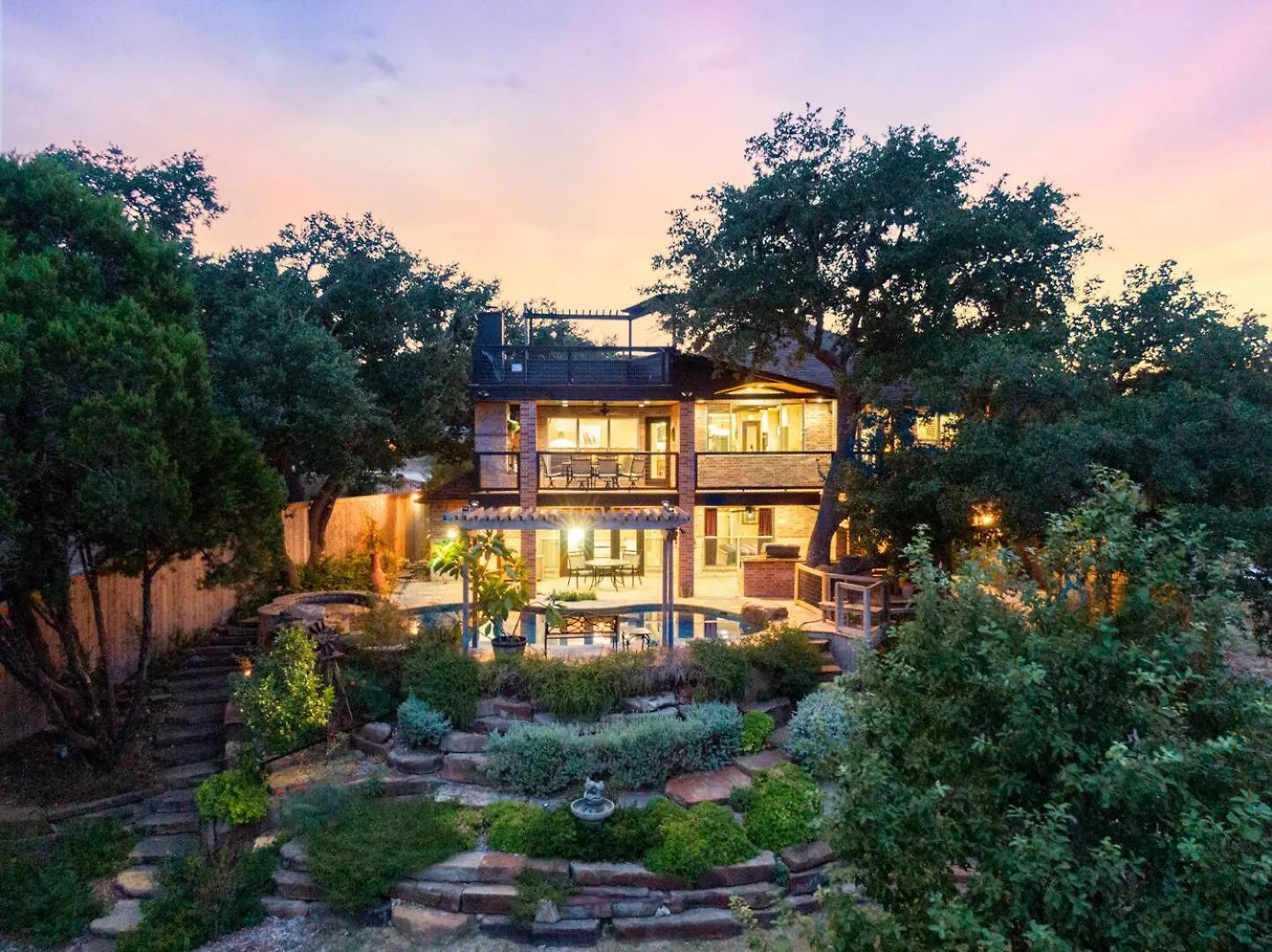 Feriehus Hummingbird Hideaway - Waterfront With Pool And Hot Tub! Canyon Lake
