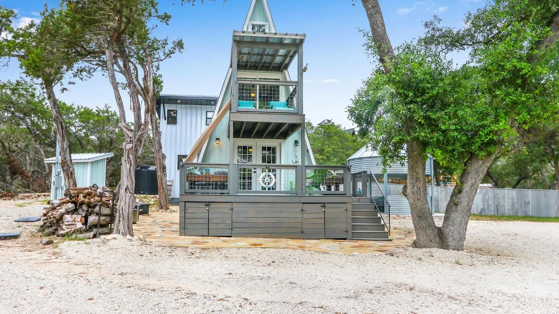 Lakeview A-frame Vakantiehuis Canyon Lake